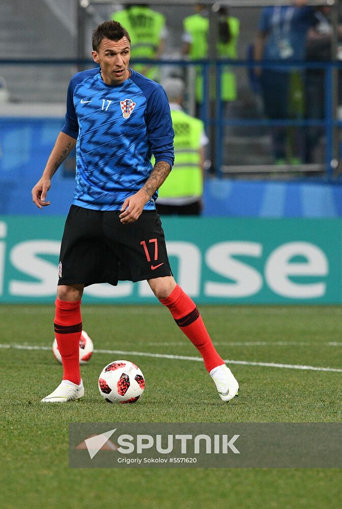 Russia World Cup Croatia - Denmark