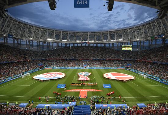 Russia World Cup Croatia - Denmark