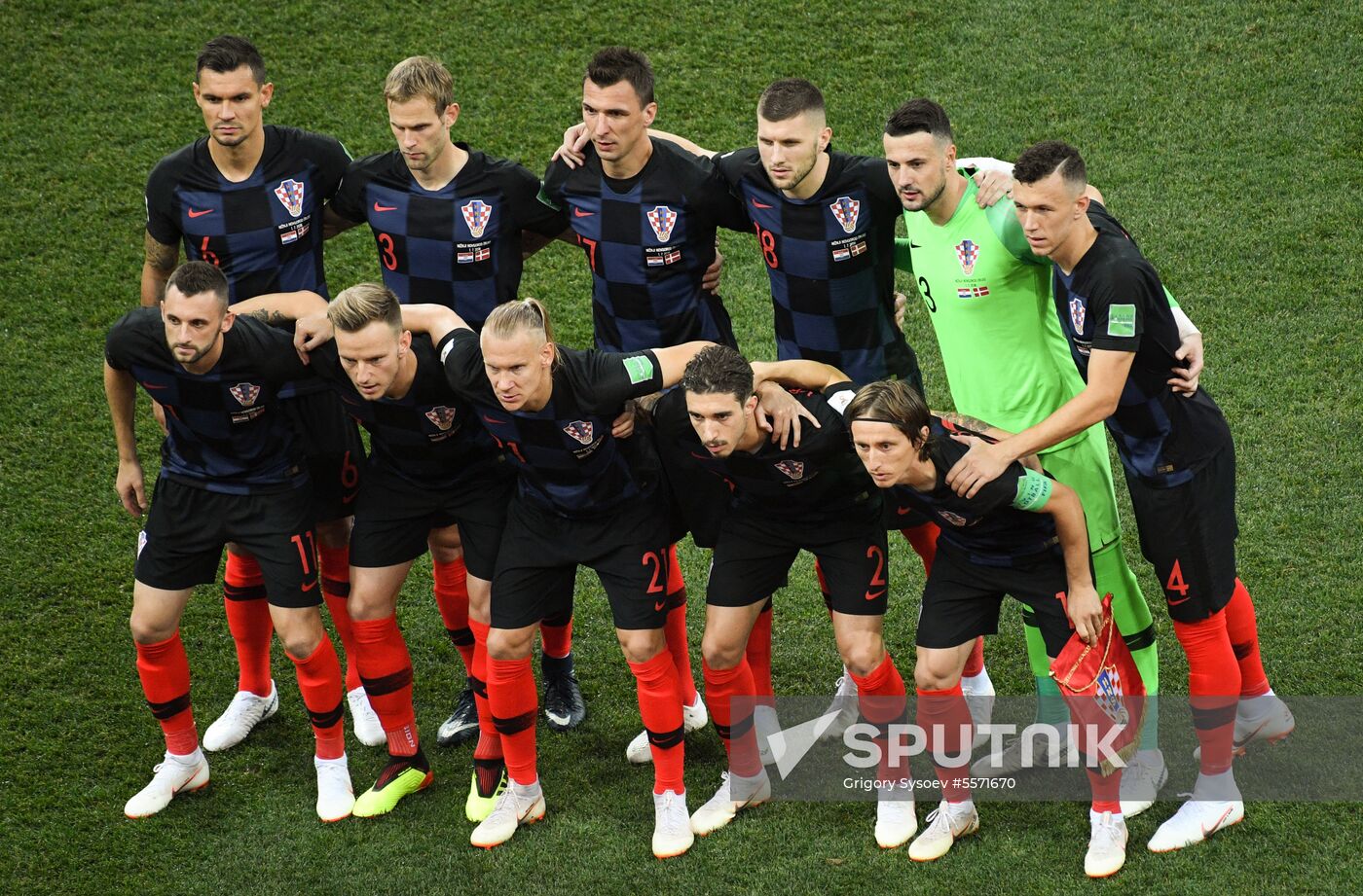 Russia World Cup Croatia - Denmark