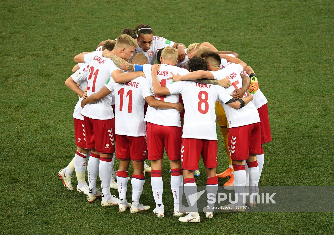 Russia World Cup Croatia - Denmark