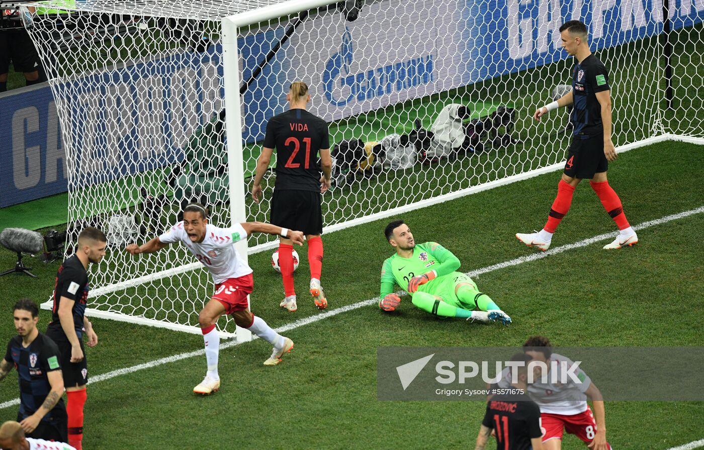 Russia World Cup Croatia - Denmark