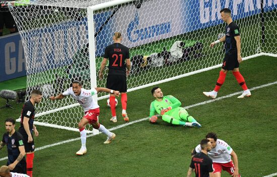Russia World Cup Croatia - Denmark