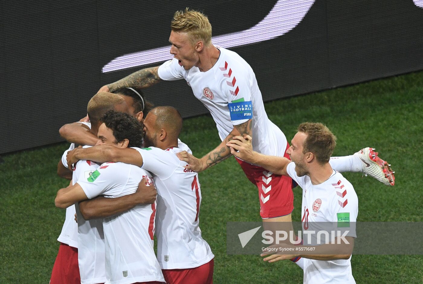 Russia World Cup Croatia - Denmark