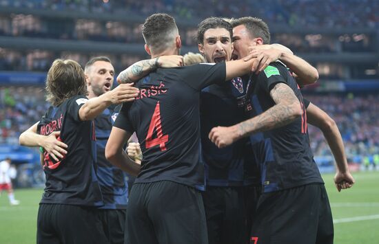 Russia World Cup Croatia - Denmark