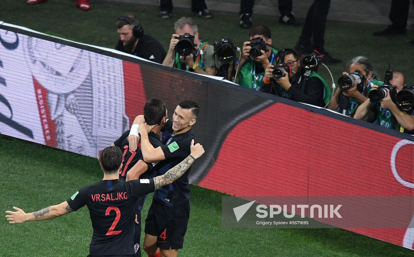 Russia World Cup Croatia - Denmark