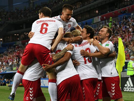 Russia World Cup Croatia - Denmark