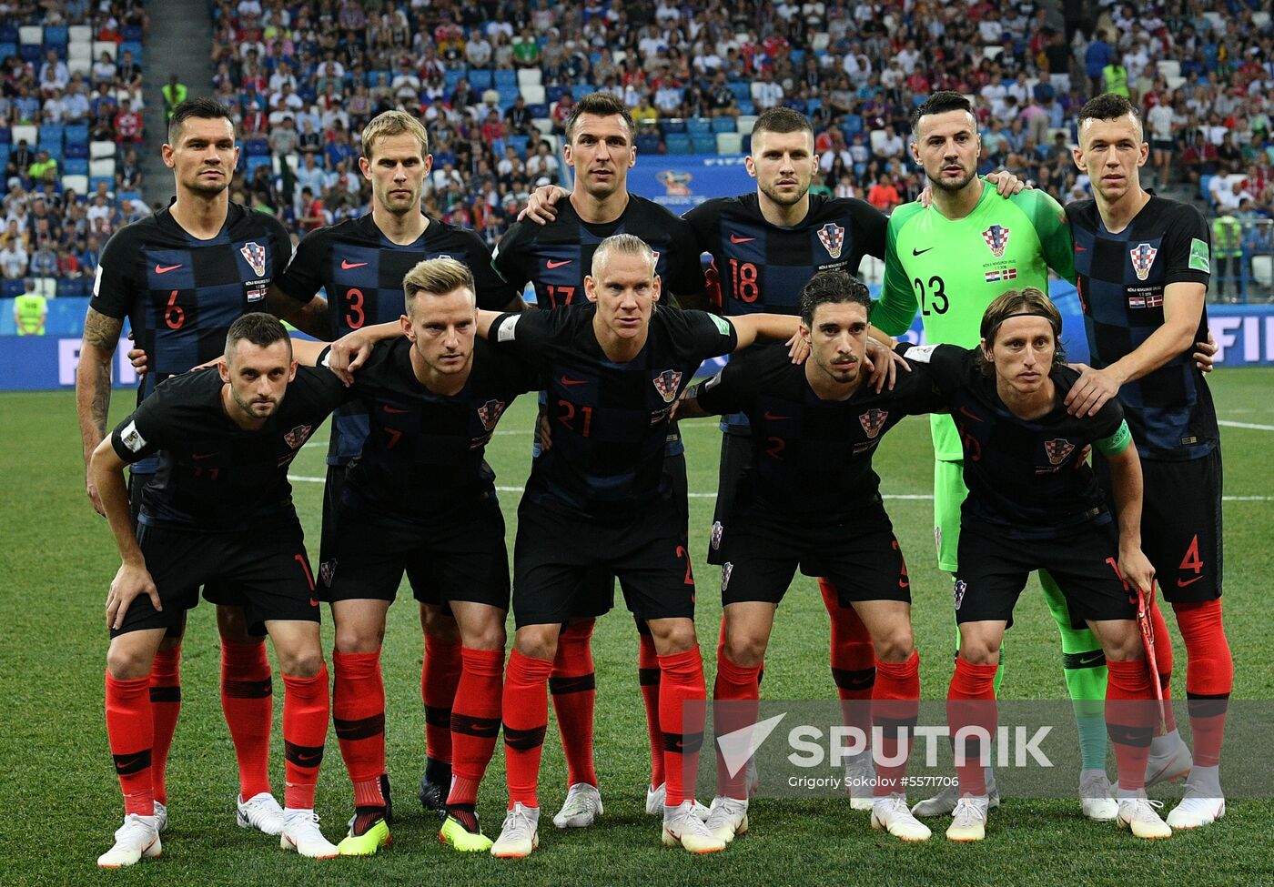 Russia World Cup Croatia - Denmark