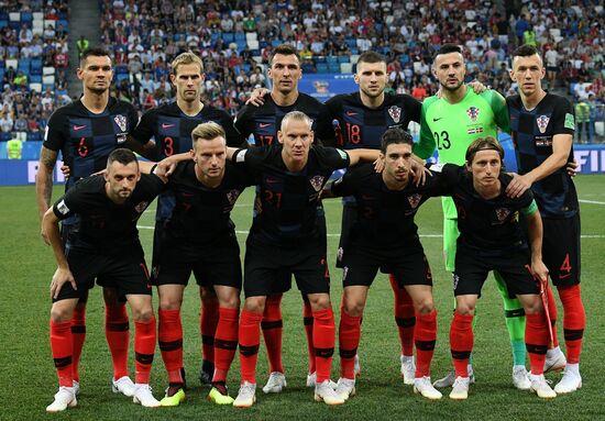 Russia World Cup Croatia - Denmark