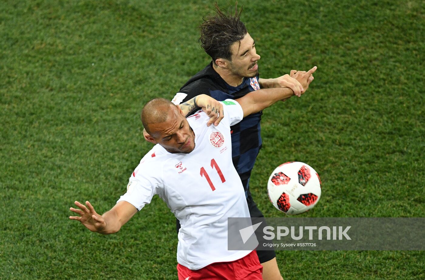 Russia World Cup Croatia - Denmark