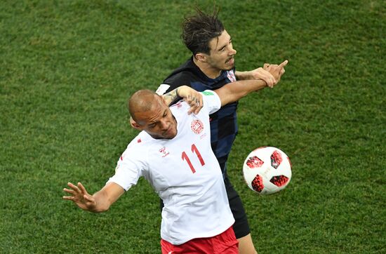Russia World Cup Croatia - Denmark