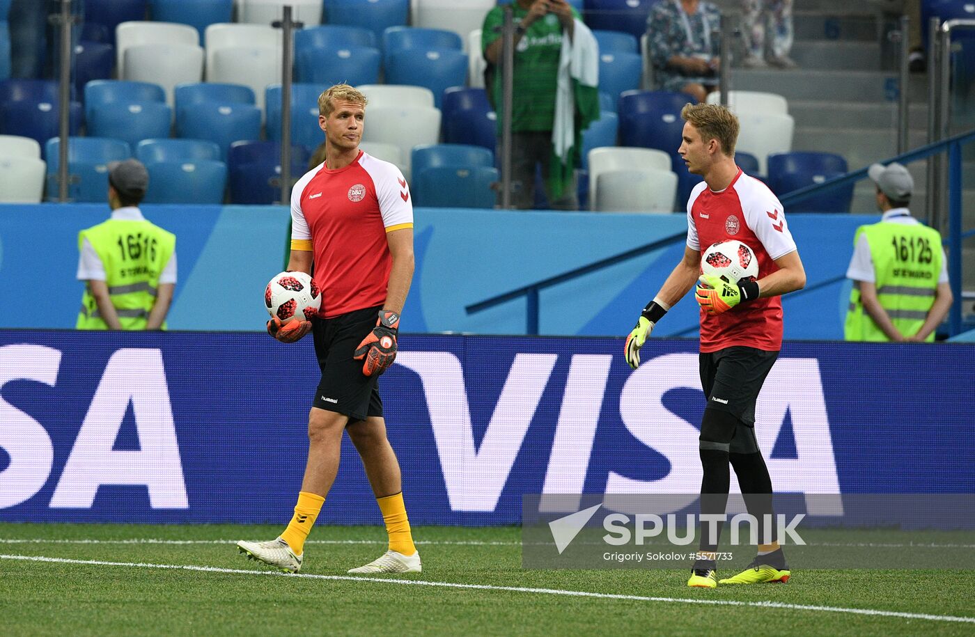 Russia World Cup Croatia - Denmark