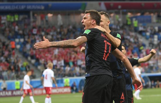 Russia World Cup Croatia - Denmark