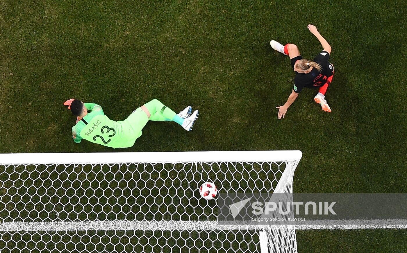Russia World Cup Croatia - Denmark