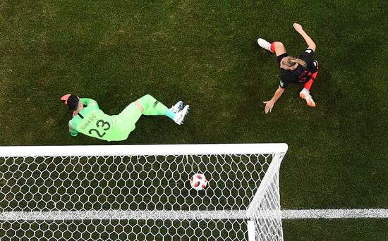 Russia World Cup Croatia - Denmark