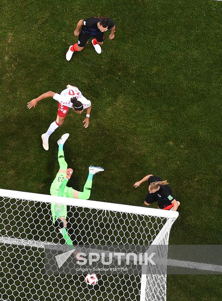 Russia World Cup Croatia - Denmark