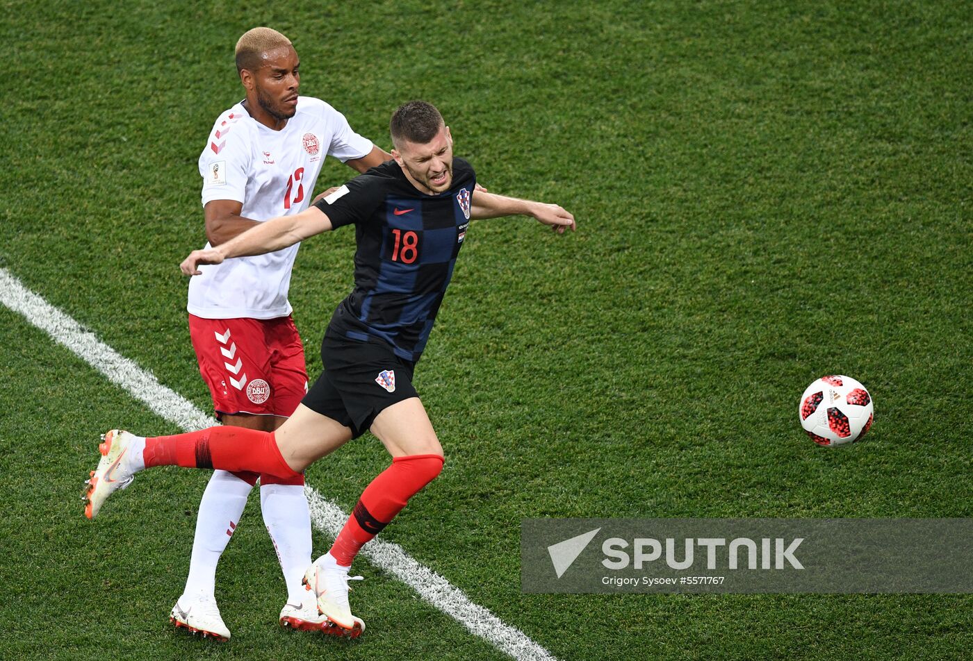 Russia World Cup Croatia - Denmark
