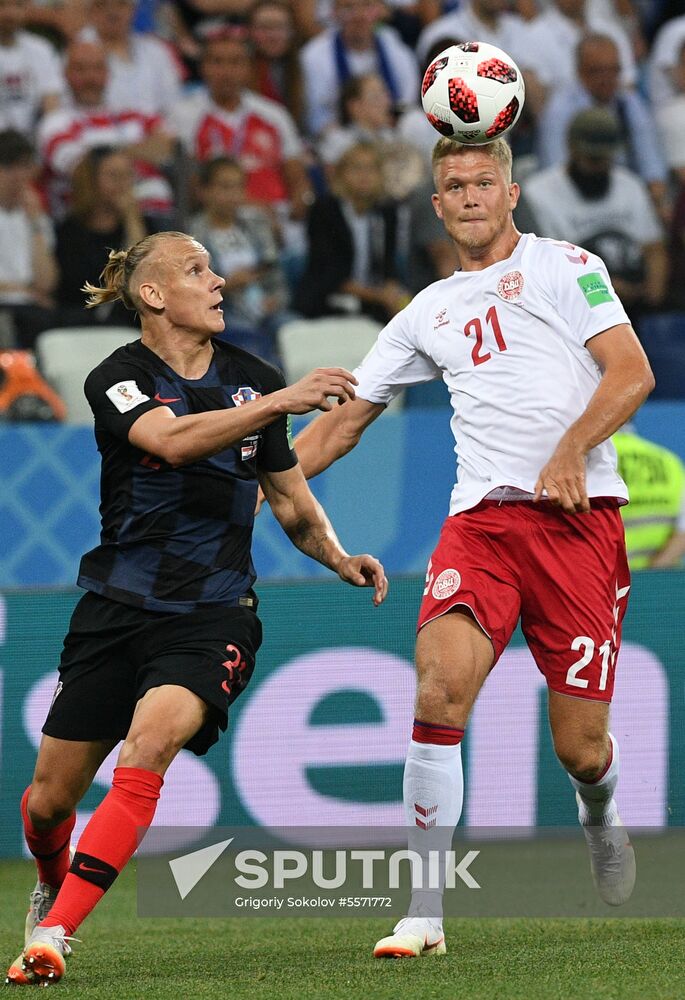 Russia World Cup Croatia - Denmark