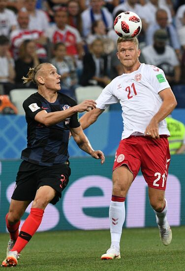 Russia World Cup Croatia - Denmark