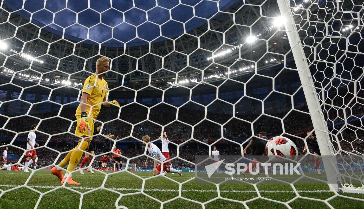 Russia World Cup Croatia - Denmark