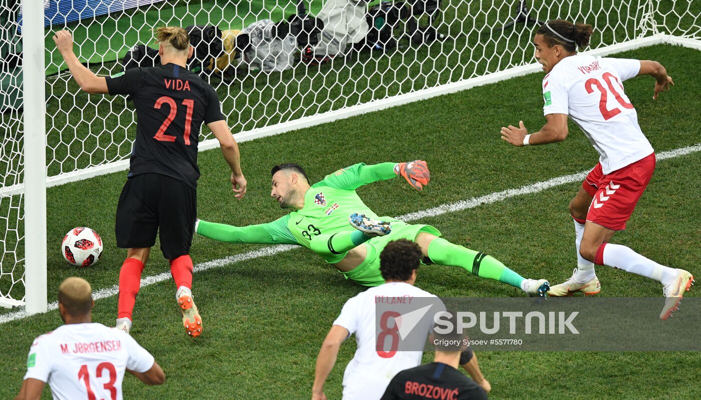Russia World Cup Croatia - Denmark