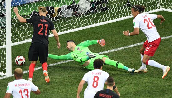 Russia World Cup Croatia - Denmark