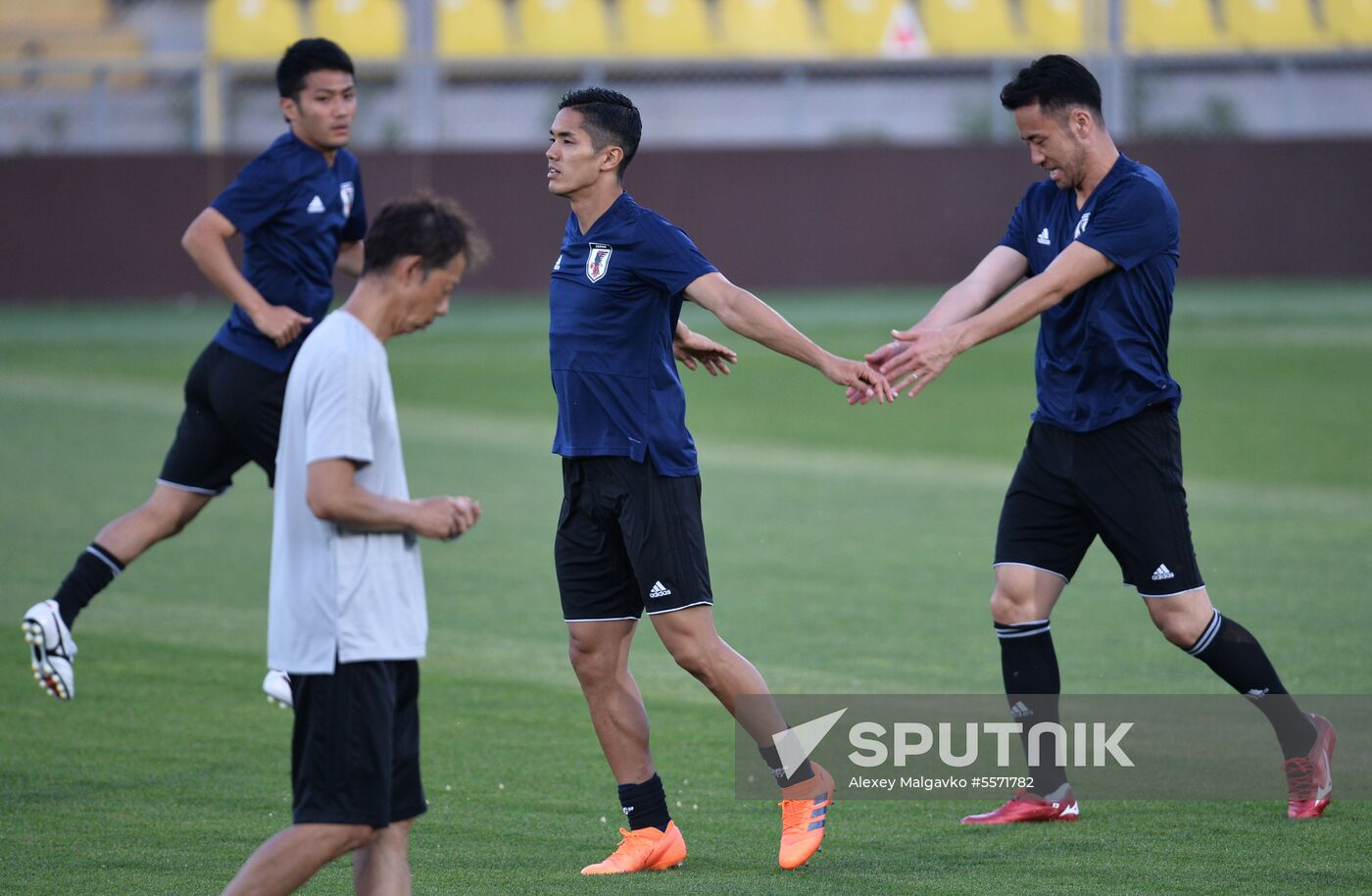 Russia World Cup Japan Training