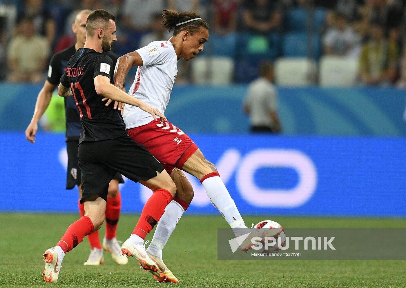 Russia World Cup Croatia - Denmark