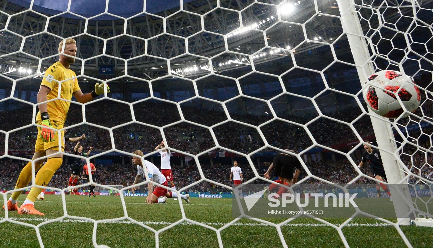 Russia World Cup Croatia - Denmark