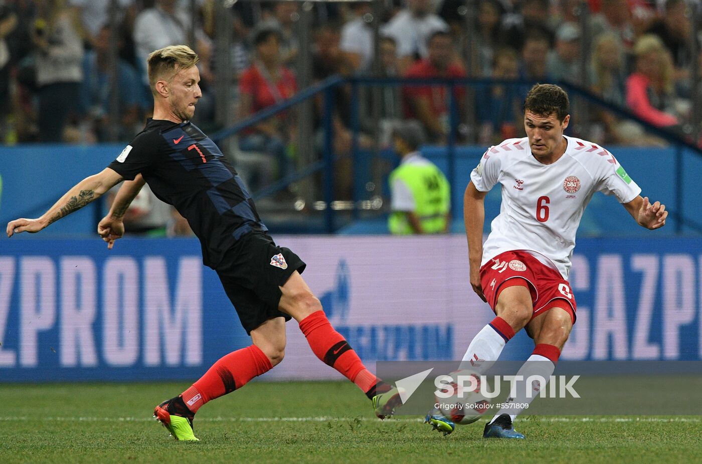 Russia World Cup Croatia - Denmark