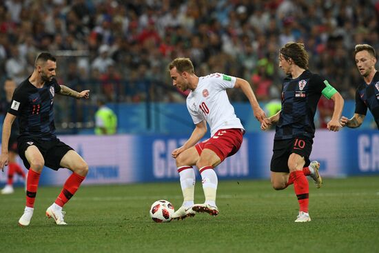 Russia World Cup Croatia - Denmark
