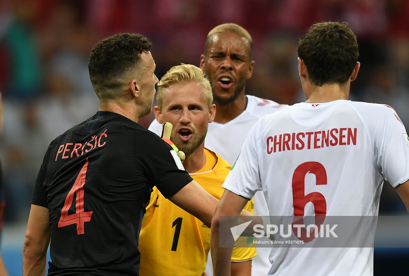 Russia World Cup Croatia - Denmark