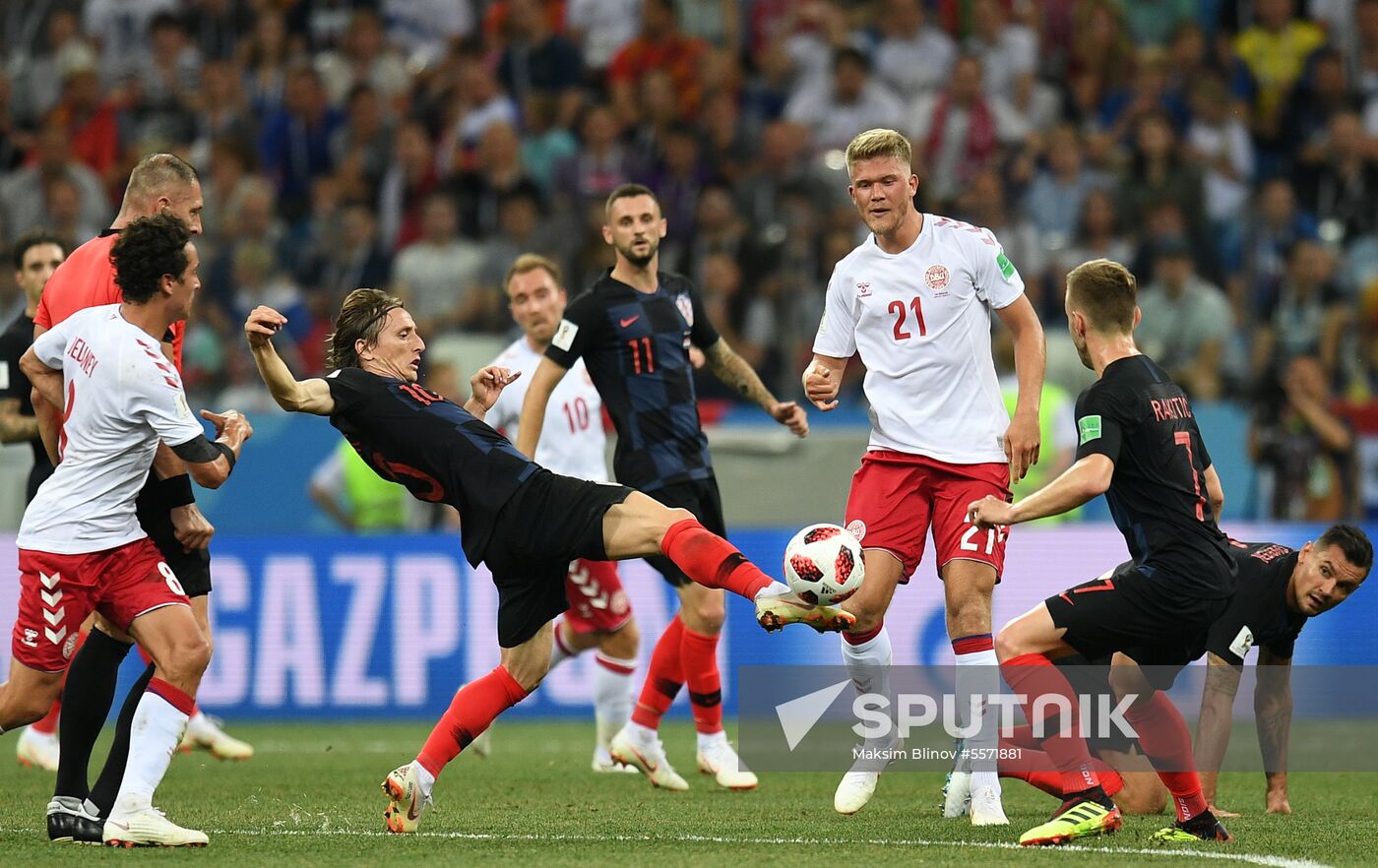 Russia World Cup Croatia - Denmark