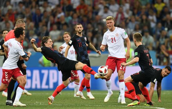 Russia World Cup Croatia - Denmark