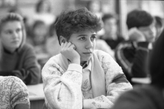 Moscow schoolchildren