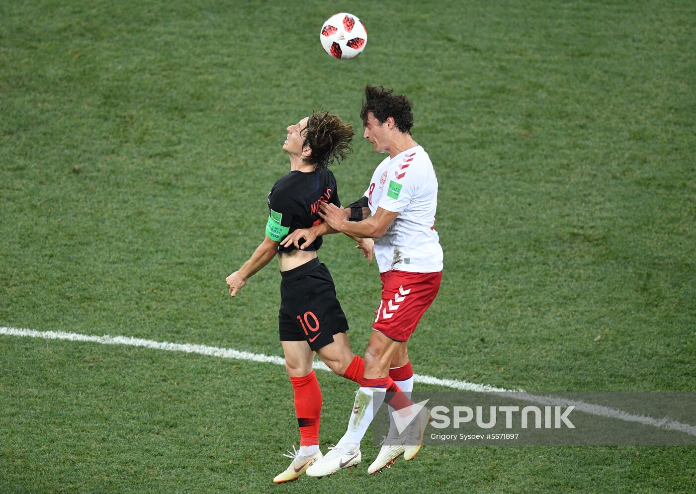 Russia World Cup Croatia - Denmark