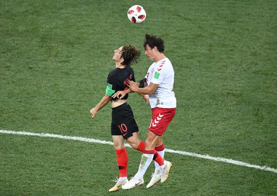 Russia World Cup Croatia - Denmark