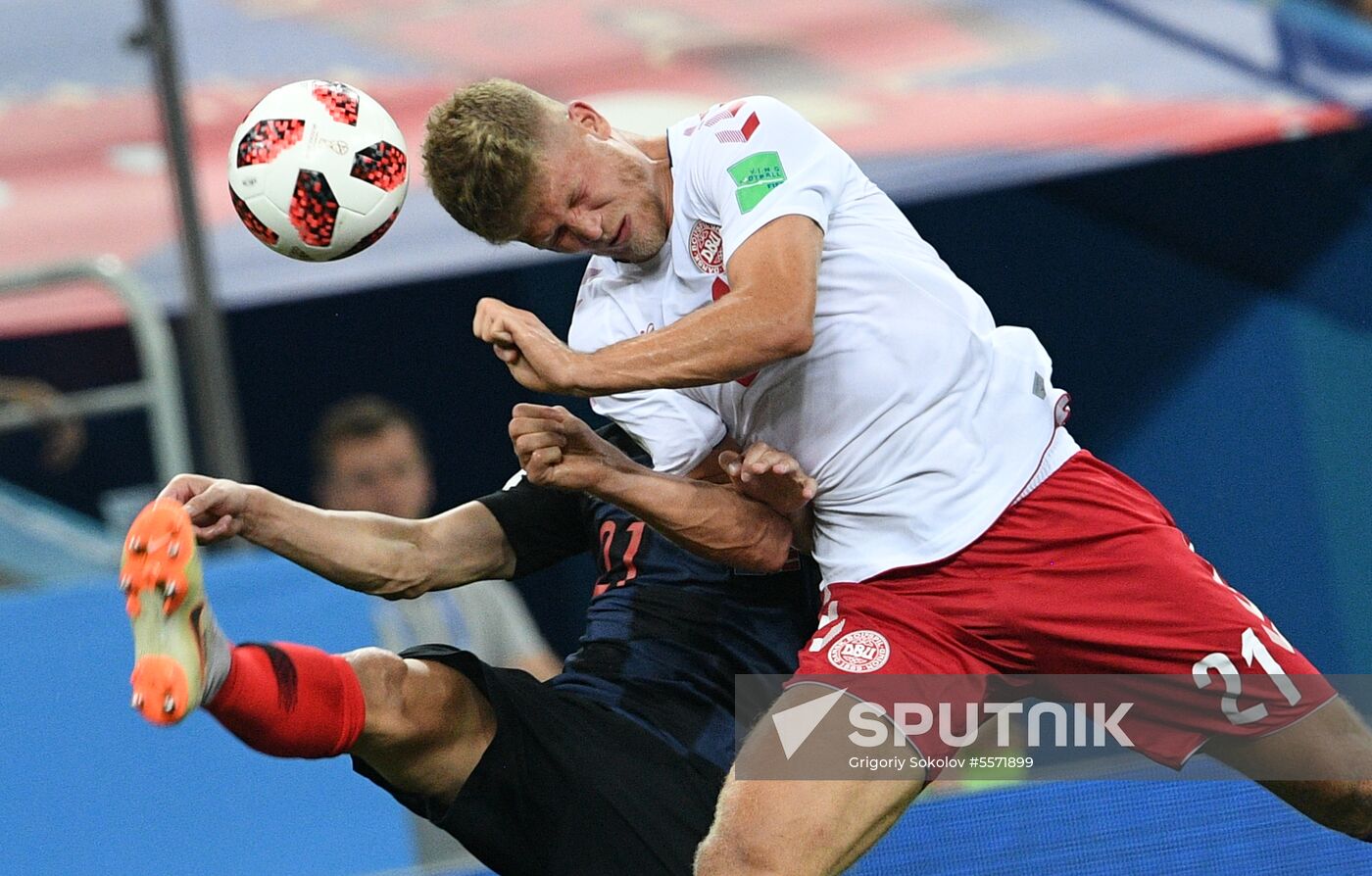 Russia World Cup Croatia - Denmark
