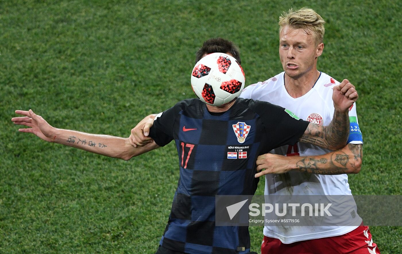 Russia World Cup Croatia - Denmark