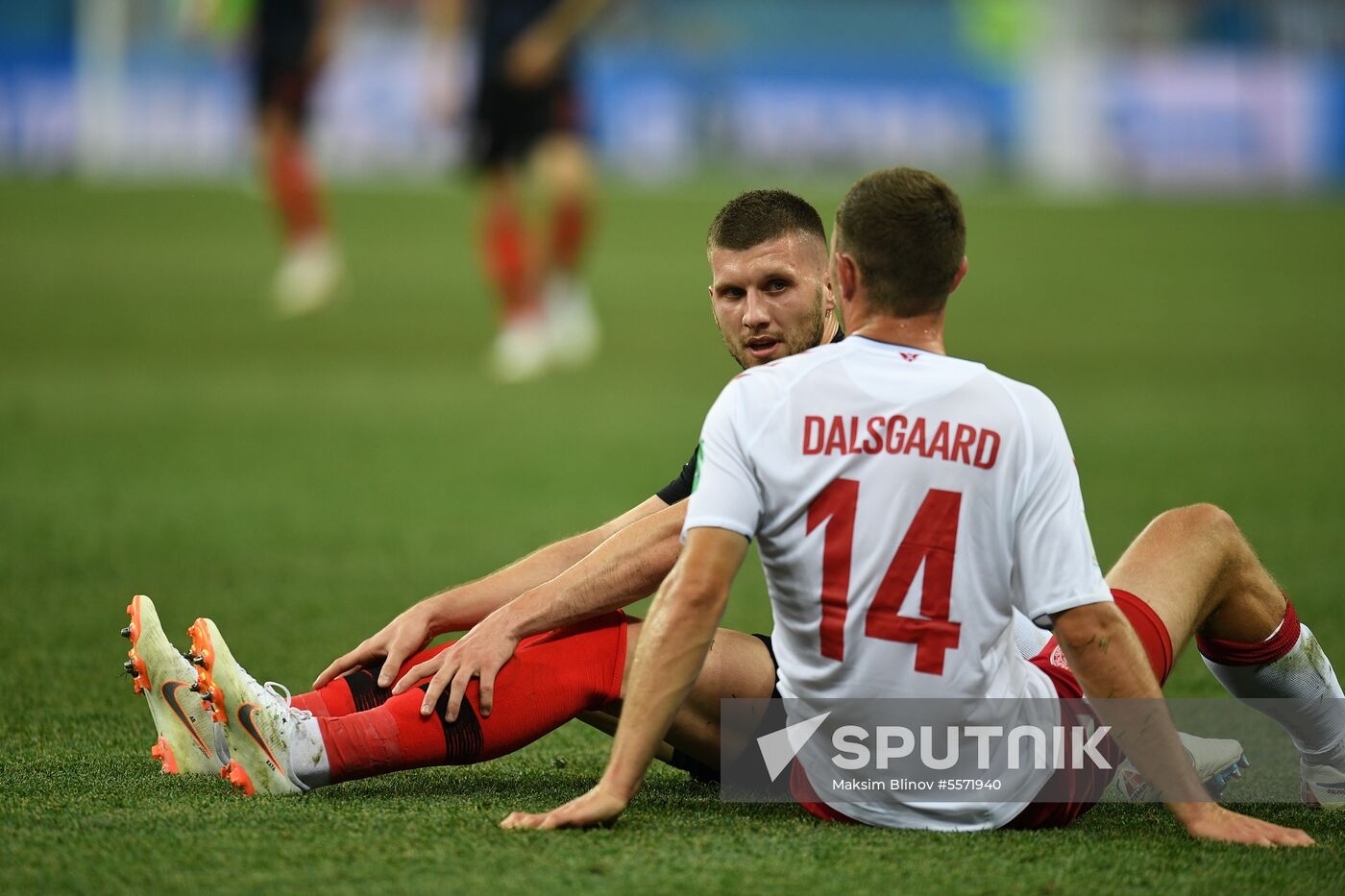 Russia World Cup Croatia - Denmark