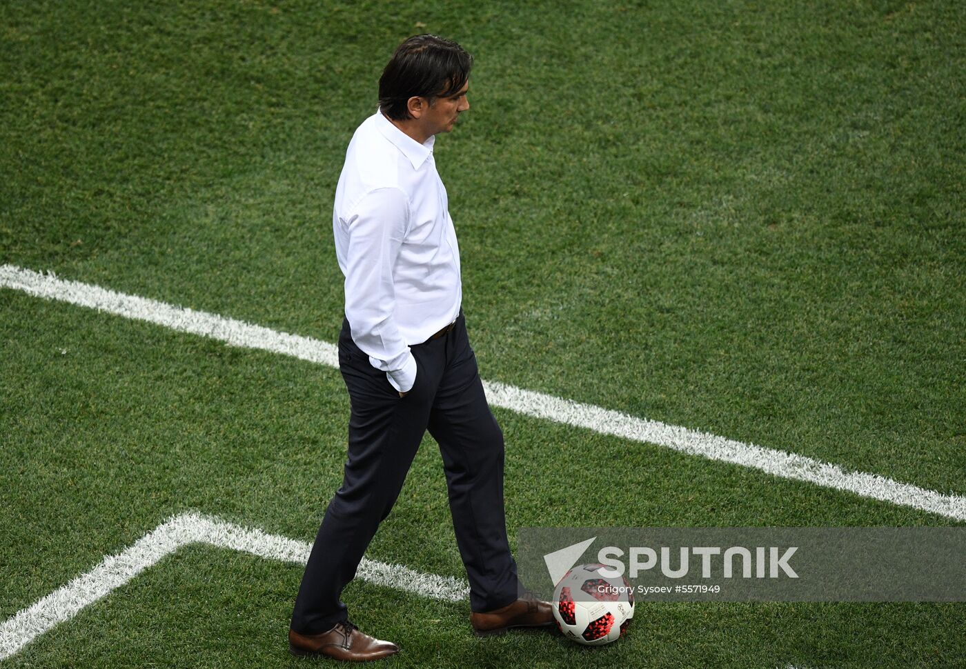 Russia World Cup Croatia - Denmark