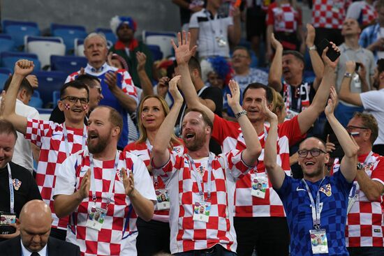 Russia World Cup Croatia - Denmark