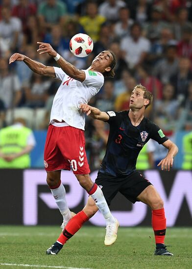Russia World Cup Croatia - Denmark