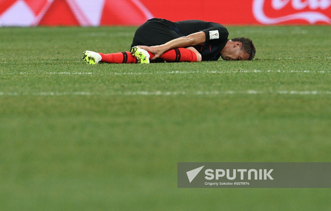 Russia World Cup Croatia - Denmark