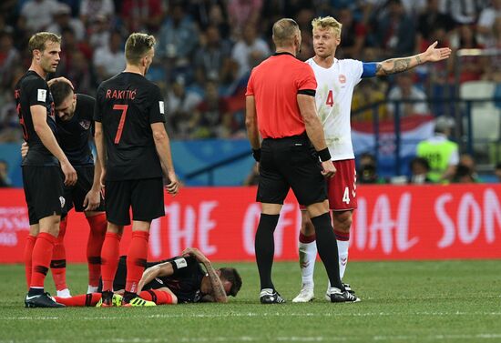 Russia World Cup Croatia - Denmark