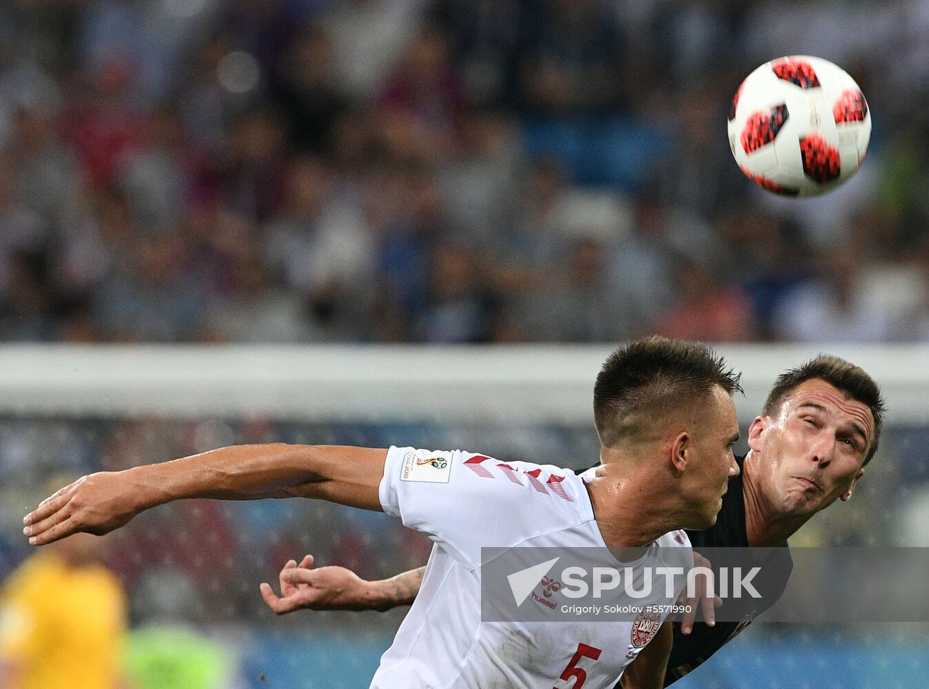 Russia World Cup Croatia - Denmark