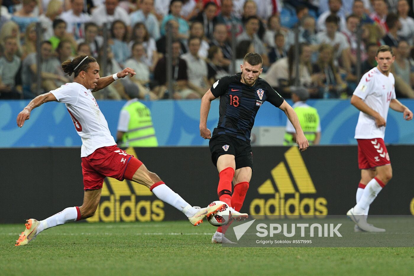 Russia World Cup Croatia - Denmark