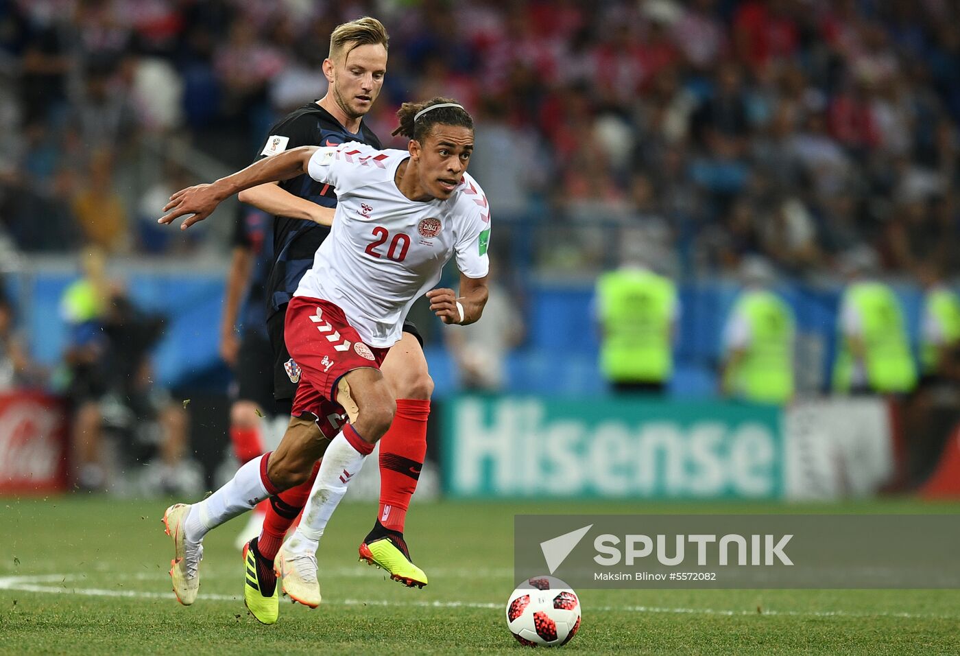 Russia World Cup Croatia - Denmark