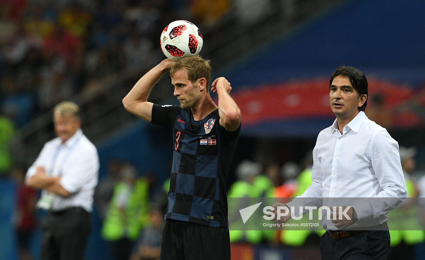 Russia World Cup Croatia - Denmark