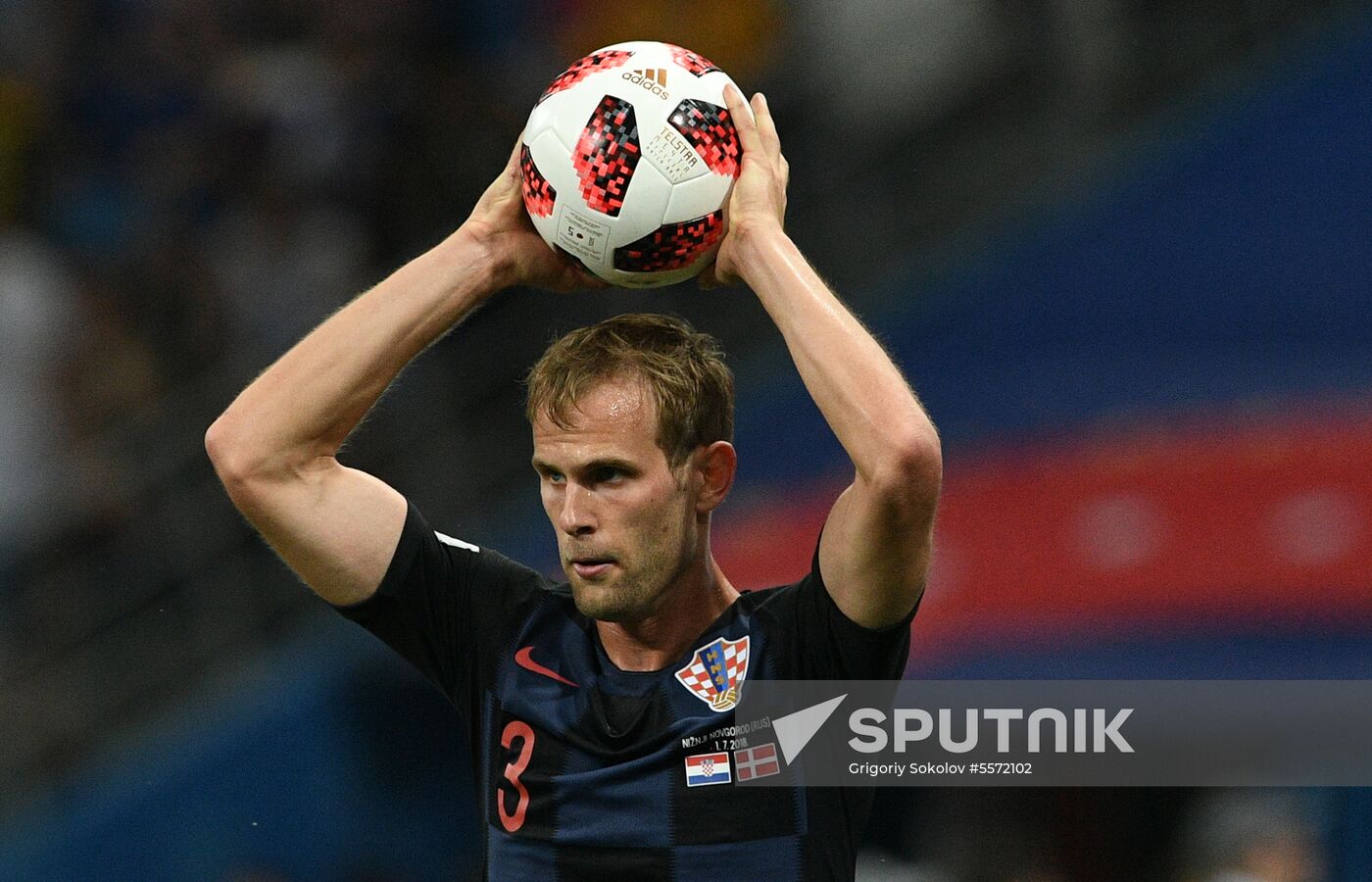 Russia World Cup Croatia - Denmark