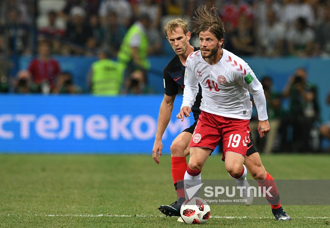 Russia World Cup Croatia - Denmark